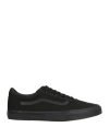 Vans Man Sneakers Black Size 13 Textile Fibers In Black