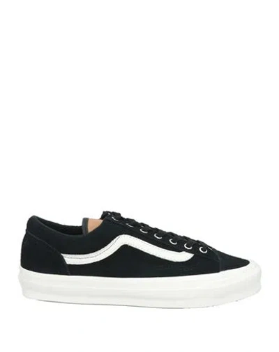 Vans Man Sneakers Black Size 9 Leather