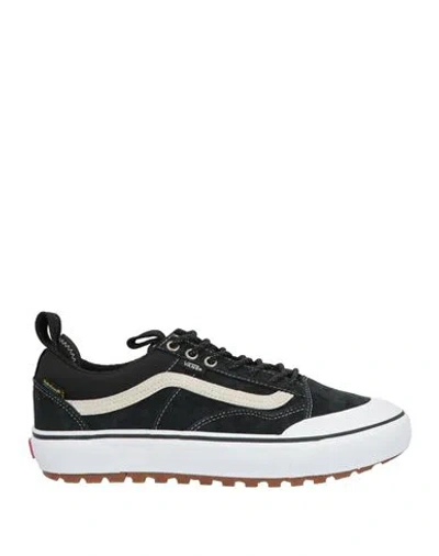 Vans Man Sneakers Black Size 9 Leather