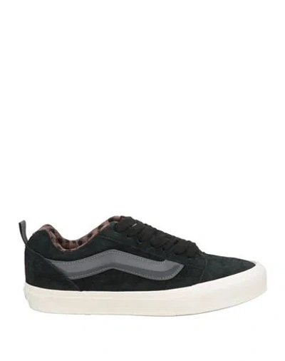 Vans Man Sneakers Black Size 9 Leather