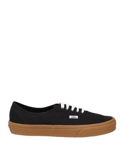 Vans Man Sneakers Black Size 9 Textile Fibers