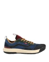 Vans Man Sneakers Blue Size 9 Textile Fibers, Leather In Blue