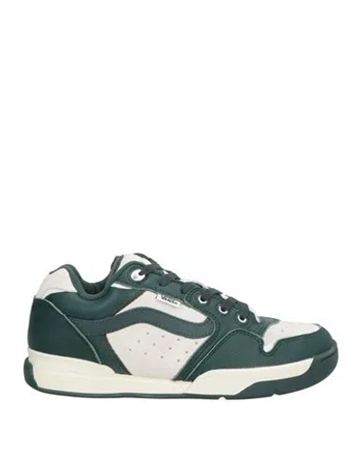Vans Man Sneakers Dark Green Size 9 Leather