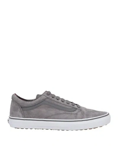 Vans Man Sneakers Grey Size 12 Leather