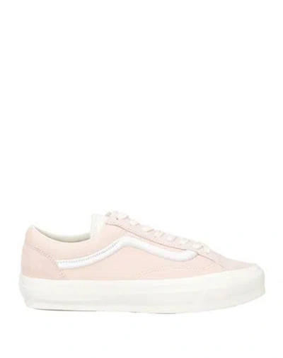 Vans Man Sneakers Light Pink Size 9 Leather