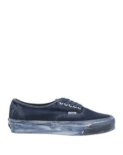 Vans Man Sneakers Navy Size 9 Textile Fibers