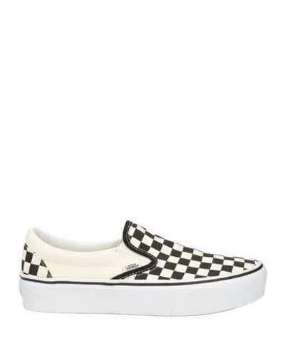 Vans Man Sneakers White Size 8 Textile Fibers