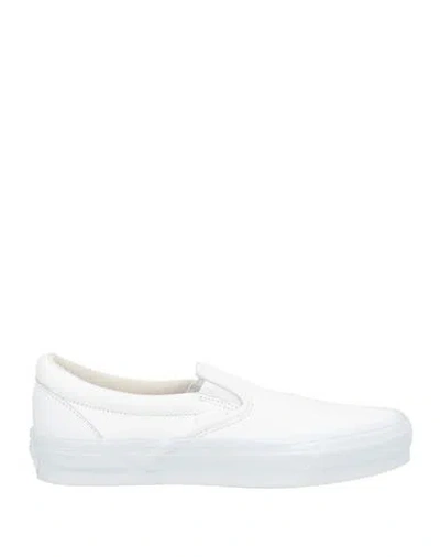 Vans Man Sneakers White Size 9 Leather