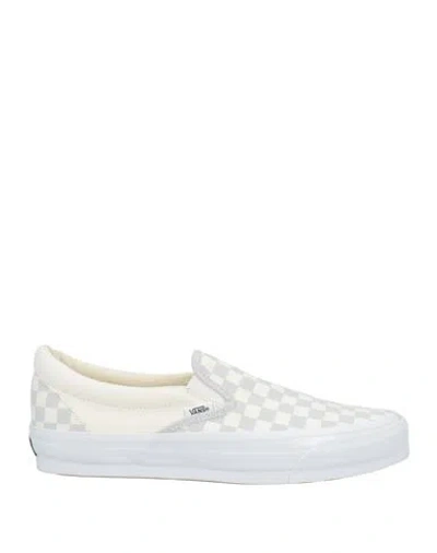 Vans Man Sneakers White Size 9 Textile Fibers