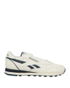 Vans Man Sneakers White Size 9 Textile Fibers, Leather