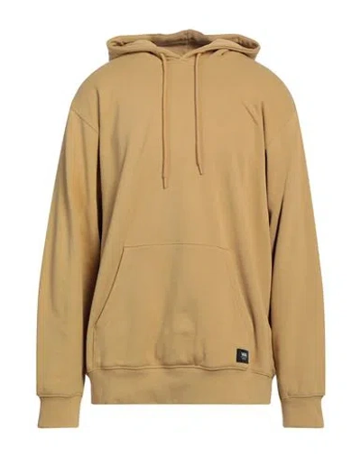 Vans Man Sweatshirt Mustard Size L Cotton, Polyester In Yellow