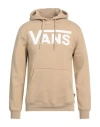 Vans Man Sweatshirt Sand Size S Cotton