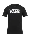 Vans T-shirts In Black