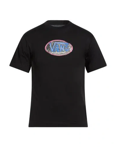 Vans Man T-shirt Black Size Xs Cotton