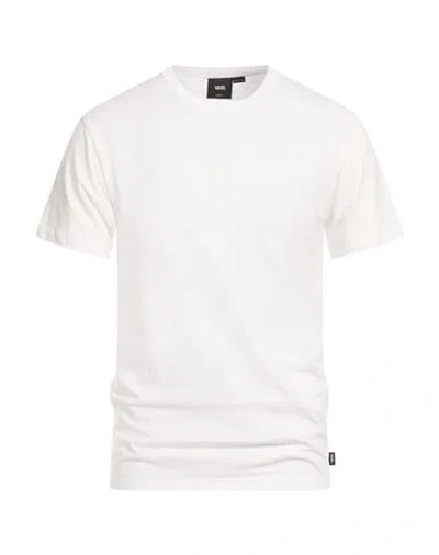Vans Man T-shirt White Size S Cotton