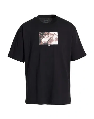Vans Man T-shirt Black Size L Cotton