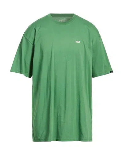 Vans Man T-shirt Green Size Xs Cotton