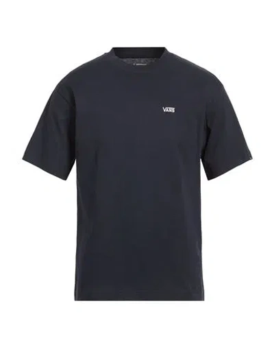 Vans Man T-shirt Navy Size S Cotton In Blue