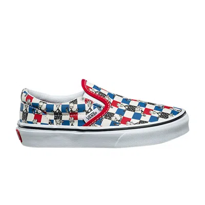 Pre-owned Vans Marvel X  Slip-on Kids 'guardians' | Red | Kid's Size 3