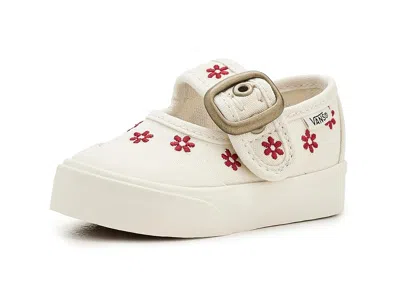 Vans Mary Jane (infant/toddler) Kids Shoes Chantilly Floral White/racing Red : 2.5 Infant M, Canvas
