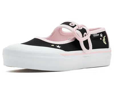 Vans Mary Jane (little Kid) Kid's Shoes Mermaid Black/pastel Pink : 11.5 Little Kid M, Canvas