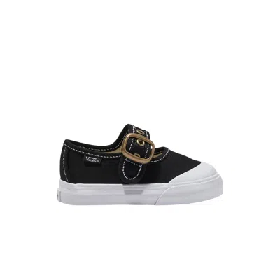 Pre-owned Vans Mary Jane Toddler 'black White' | Infant Size 8.5