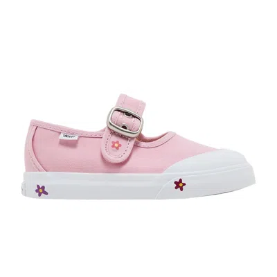 Pre-owned Vans Mary Jane Toddler 'pink Flower' | Infant Size 5.5