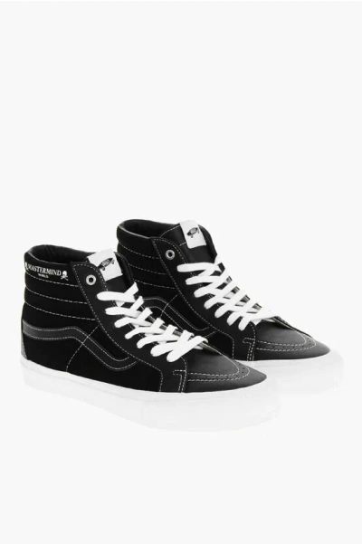 Vans Mastermind Suede Sk8-hi Reissue High Top Sneakers With Rubbe In Multi