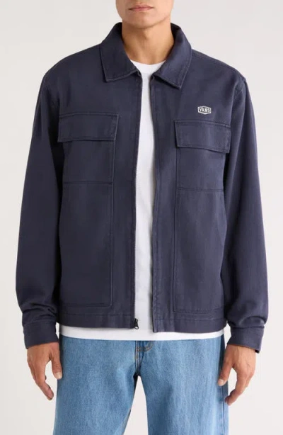 Vans Mcavoy Station Jacket In Blue