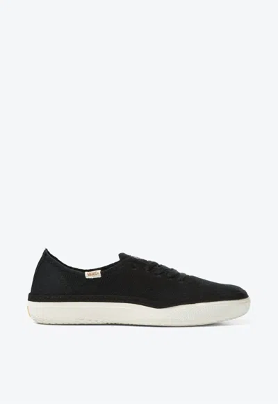 Vans Men's Circle Vee Sneaker In Black/marshmellow In Multi
