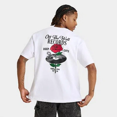 Vans Men's Deep Cut T-shirt In White
