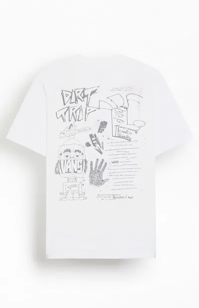 Vans Men's Dirt Trip T-shirt In White