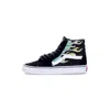 Vans Men's High Shoe Sk8-hi Glow Flame/black/white In Glow Flame/black/white