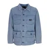 Vans Men's Jeans Jacket Drill Denim Jacket Stonewash/blue In Stonewash/blue