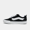 Vans Men's Knu Skool Casual Shoes In Black