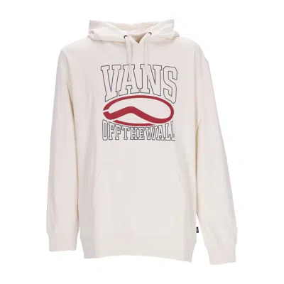 Vans Men's Lightweight Hooded Sweatshirt Classic Sport Hoodie Antique White