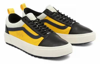 Vans Men's Old Skool Sneaker In Black-yellow In Multi