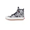 Vans High-top Lace-up Sneakers Waffle Sole In Arctic Camo Cloud