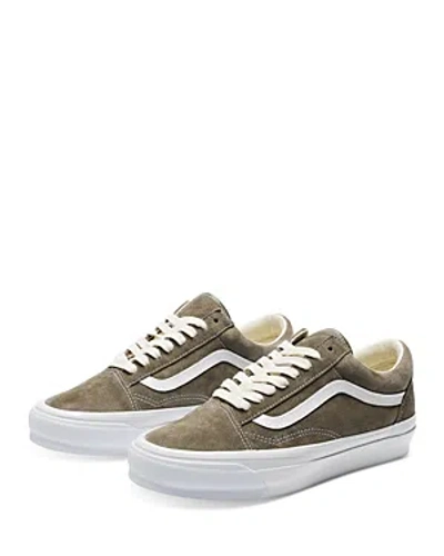 Vans Premium Old Skool Suede Trainer In Sea Turtle