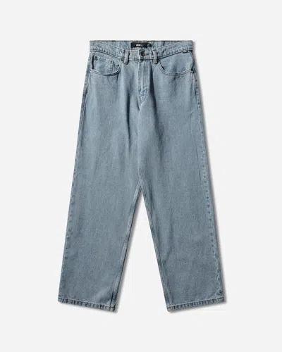 Vans Men S Check-5 Loose Denim Pants Stonewash / In Blue
