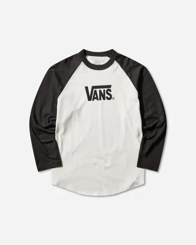 Vans Men S Core Raglan Longsleeve T-shirt In White