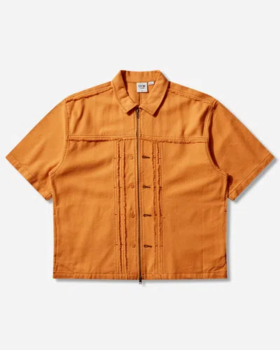 Vans Men S Double Edge Shortsleeve Shirt Sunset In Orange