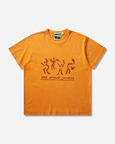 Vans Men S Julian Klincewicz Washed T-shirt In Orange