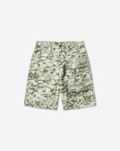 Vans Men S Premium Check-5 Baggy Canvas Short Digi Camo In Neutral