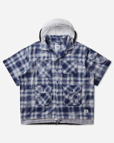 Vans Men S Tdc Double Layered Shacket Deep Indigo In Blue