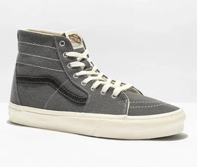 Vans Men's Sk8-hi Tapered Sneaker In Eco Theory Wool Light Grey In Gray