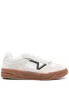 Vans Cream Leather Sneaker In Beige