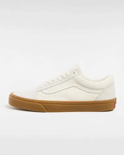 VANS MEN'S STYLE 36 GUM SNEAKERS IN WHITE