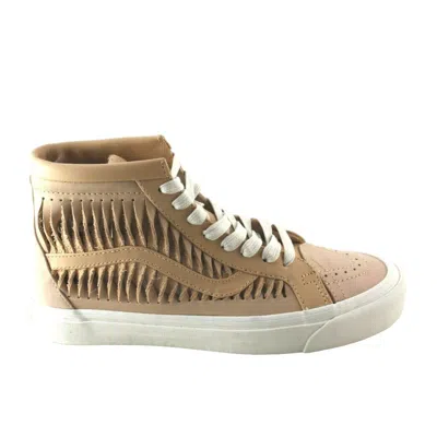 Vans Men's Ua Sk8-hi Reissue Lx Twisted Leather Shoes In Brown
