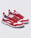 Vans Men's Ultrarange Exo Sneaker In White/red In Multi